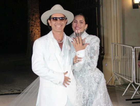 Casamiento Cande Tinelli y Coti: así fue el look de los novios