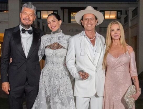 Soledad Aquino habló sobre el casamiento de Cande Tinelli:"Ver que se casó mi hija fue como volver a nacer"