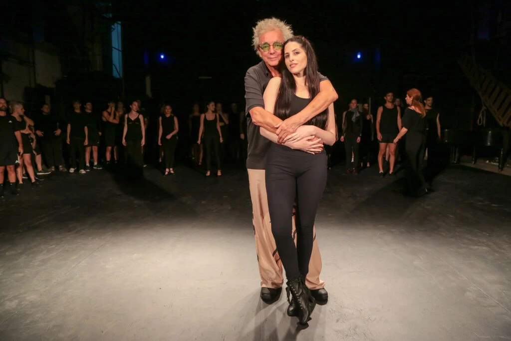 Luz Despósito con Pepe Cibrián