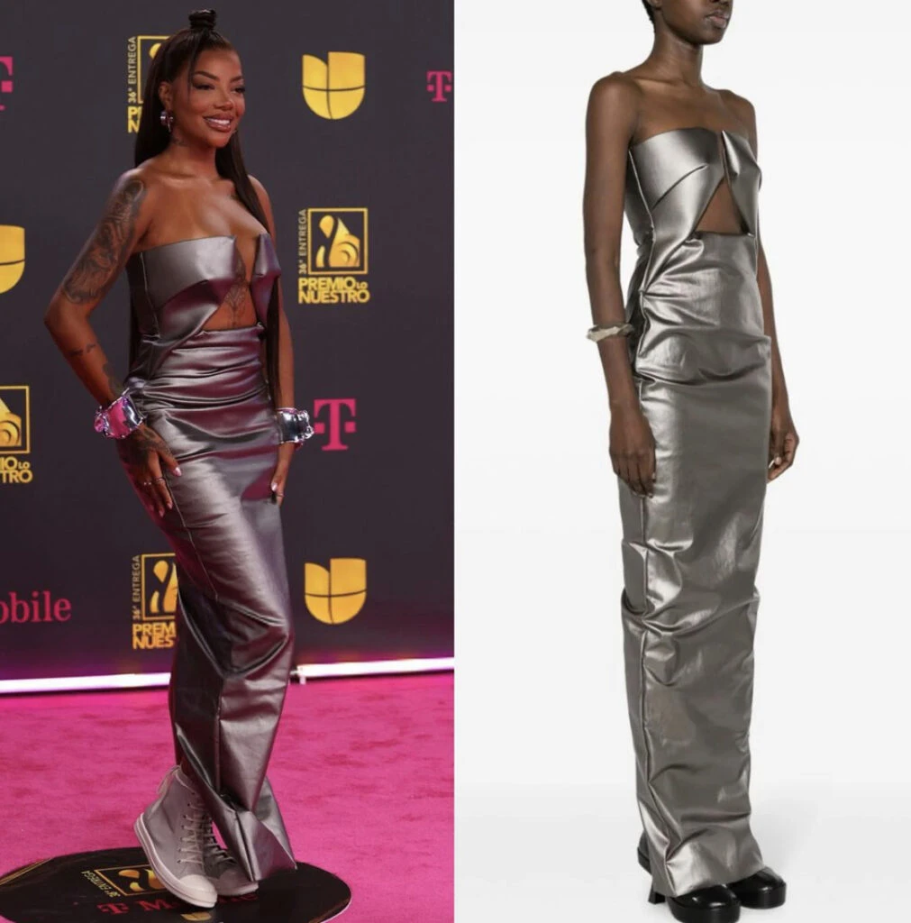 Ludmilla en los Premios Lo Nuestro. Foto: Instagram.