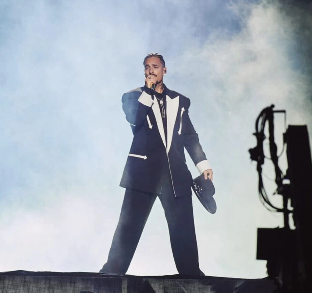 Maluma en los Premios Lo Nuestro. Foto: Instagram.