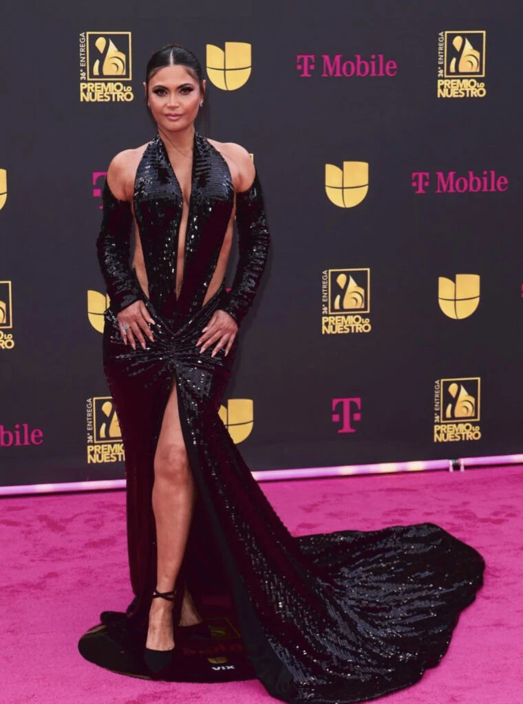 Chiquinquira Delgado en los Premios Lo Nuestro. Foto: Instagram.