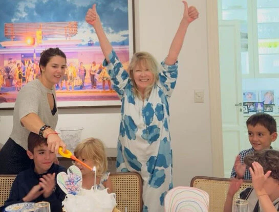 Así festejó Soledad Silveyra su cumpleaños número 72: con hijos, nietos y amigos