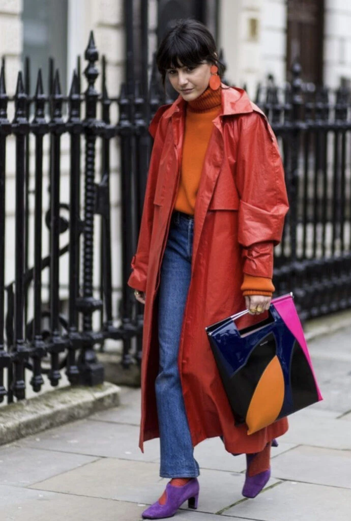 Valeria Mazza usó el tapado más deseado en la NYFW. Foto: Pinterest.