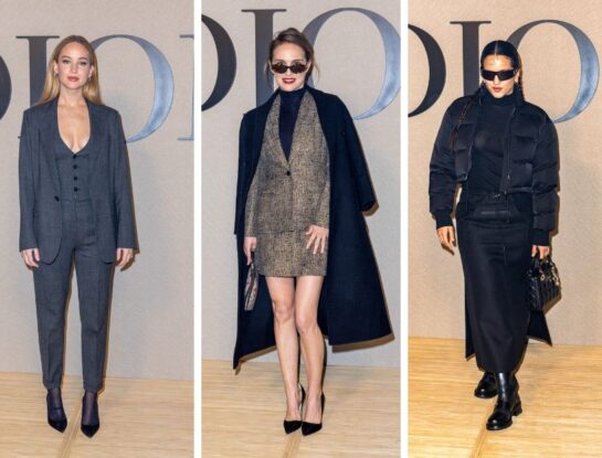 Vidriera: de Jennifer Lawrence a Natalie Portman y Rosalía, los looks de las famosas en el desfile de Dior en la Paris Fashion Week