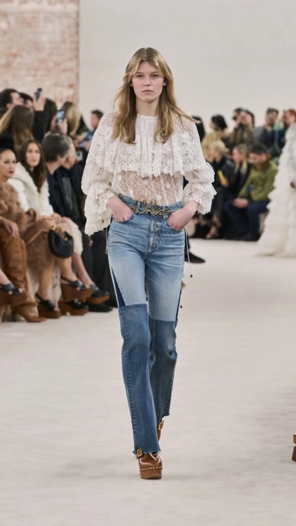 Vuelve la moda de los años 70 y se lleva así. Foto: Instagram.  