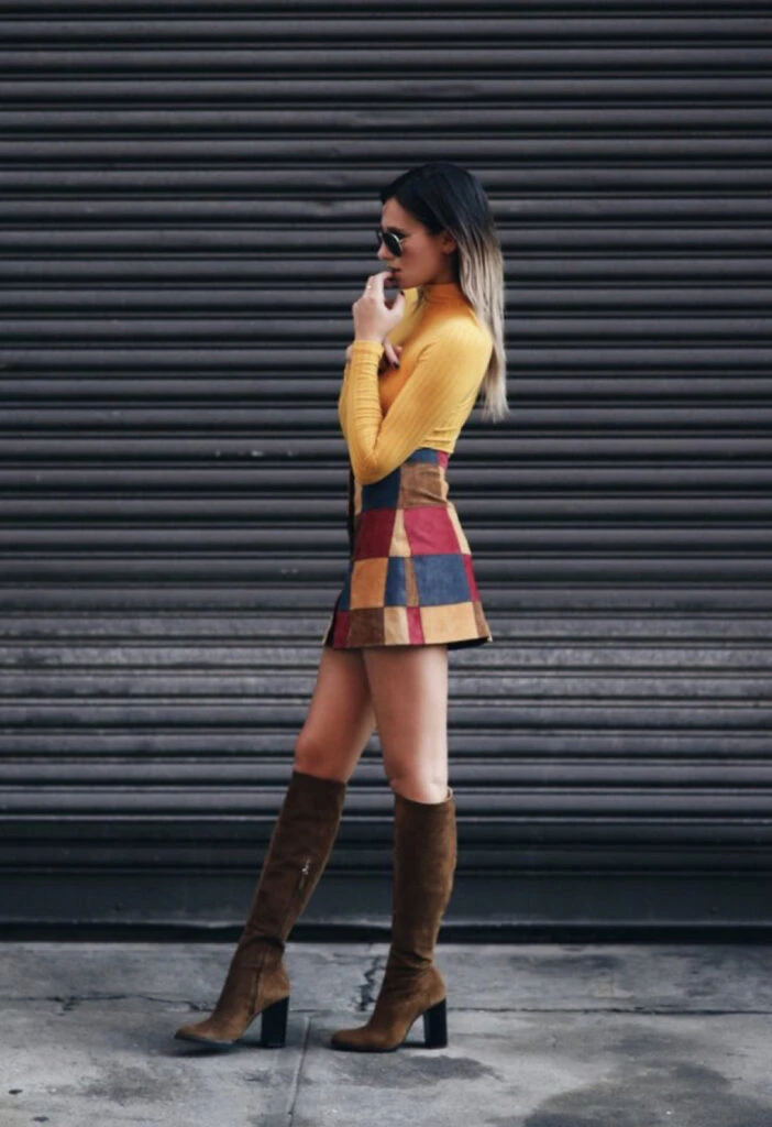 Vuelve la moda de los años 70 y se lleva así. Foto: Pinterest.  