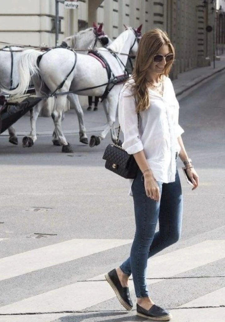 Vuelven las alpargatas y se usan así. Foto: Pinterest. 