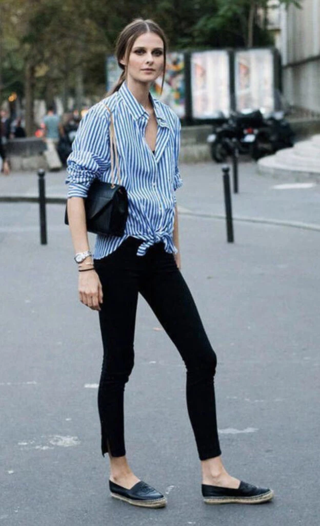 Vuelven las alpargatas y se usan así. Foto: Pinterest. 