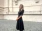 El look de María Belén Ludueña en el Vaticano