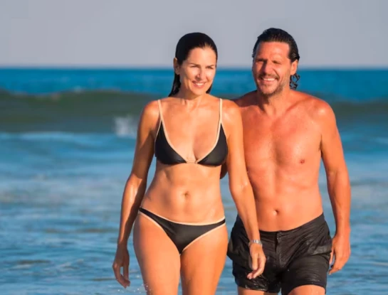 Andrea Frigerio celebra San Valentín con un romántico mensaje para su marido, Lucas Bocchino