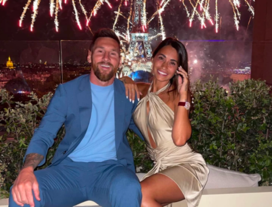 Las fotos de la cita romántica de Antonela Roccuzzo y Lionel Messi
