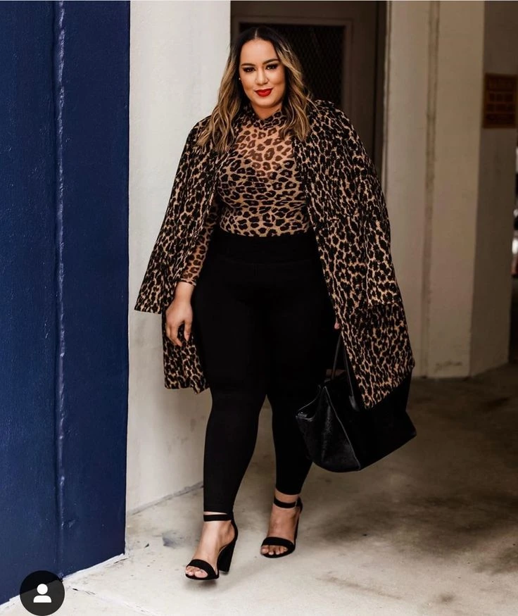 así usaremos la estampa de leopardo este otoño:invierno 2024