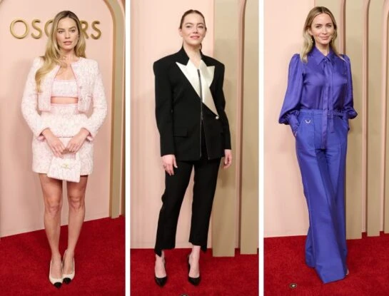 Vidriera: de Margot Robbie a Emma Stone y Emily Blunt, los famosos en el almuerzo de nominados a los Oscars