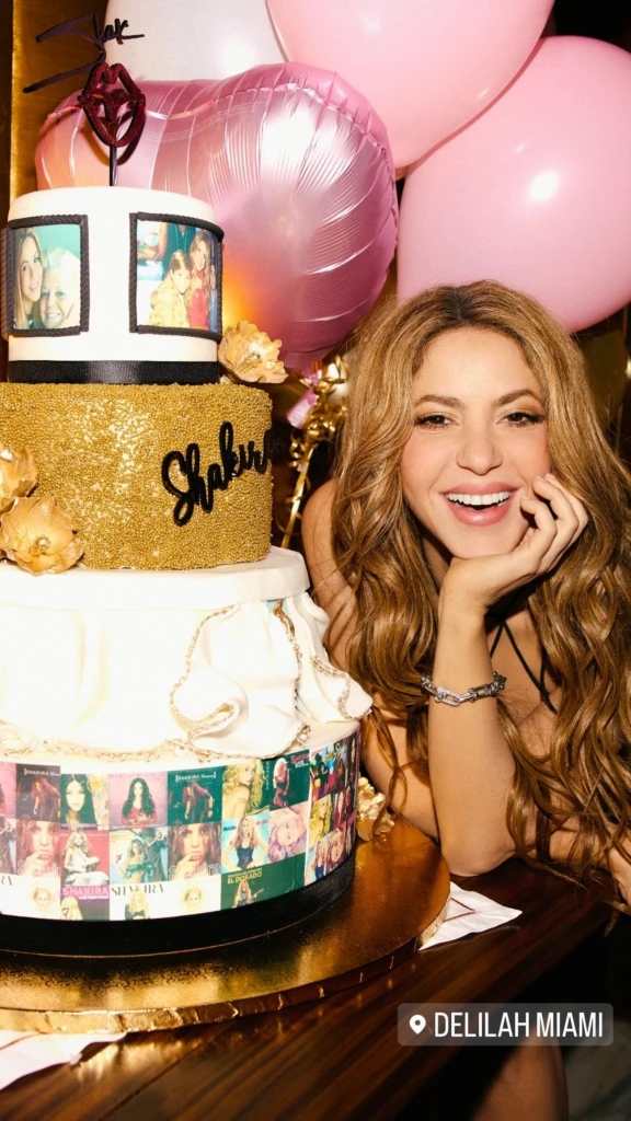 Las fotos del cumpleaños número 47 de Shakira