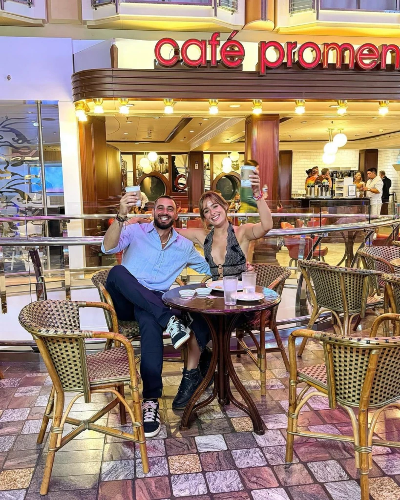 Las fotos de las vacaciones de Nico Occhiato y Flor Jazmín desde Miami