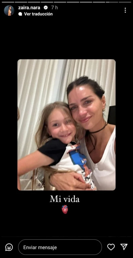 El nuevo look de Malaika, la hija Zaira Nara