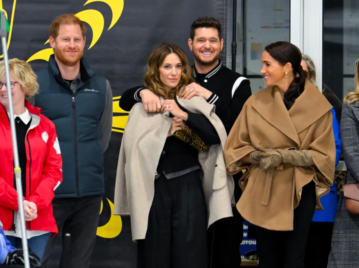 Luisana Lopilato y Michael Bublé asistieron a un evento solidario con el Príncipe Harry y Meghan Markle