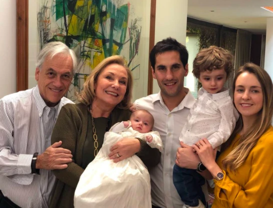 Cómo estaba compuesta la familia de Sebastián Piñera