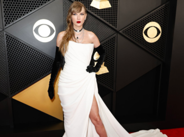Grammys 2024: Llegó Taylor Swift a la red carpet y explotaron las redes