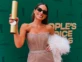 Así es el look de Tefi Russo en la gala de los People's Choice Awards: llevó un vestido de María Gorof