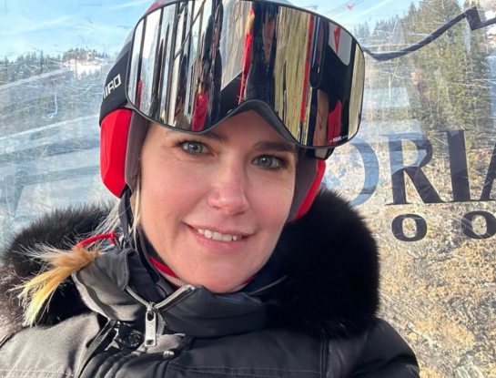 Las fotos de las vacaciones de Valeria Mazza: a puro ski desde Francia