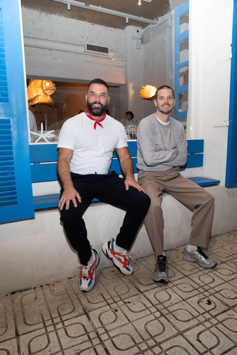 Matías Carbone y Mariano López