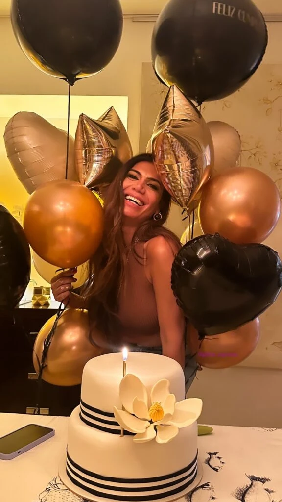 Las fotos del cumpleaños de Flor de la V