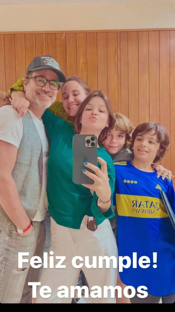 Las felicitaciones de Gastón Pauls a su hija Muna por su cumpleaños de 15