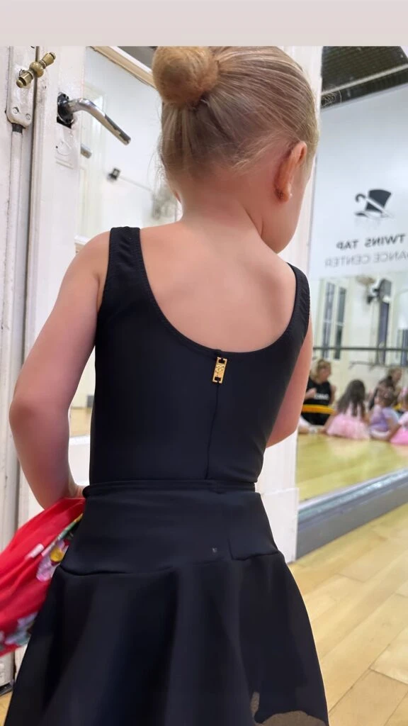 Anita García Moritán está tomando clases de baile