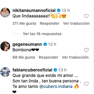 Así fue la primera producción como modelo de Indiana Cubero