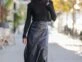 Guía de estilo: comó llevar las faldas midis negras, la prenda más elegida este invierno 2024