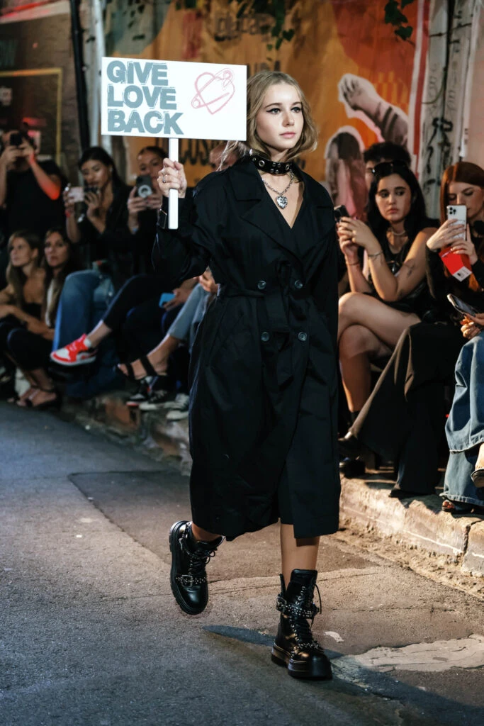 Las fotos de los hijos de los famosos que desfilaron pata Lucía Celasco, la nieta de Susana Giménez