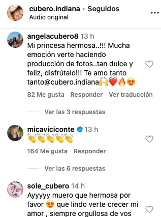 Así es la nueva producción de Indiana Cubero como modelo