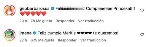 Así celebró Mery del Cerro su cumpleaños
