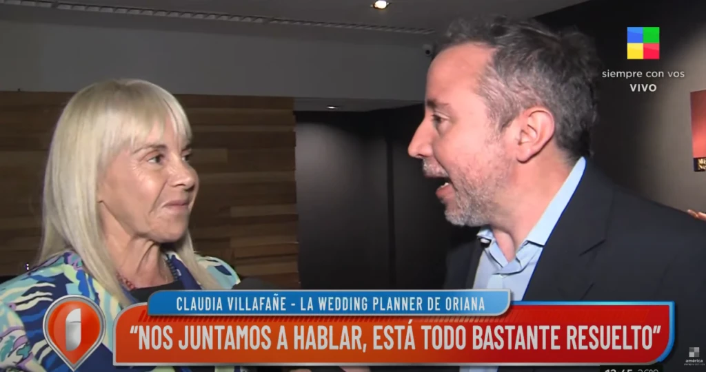 Claudia Villafañe aseguró que hay otros famosos que la han llamado para que organice su boda