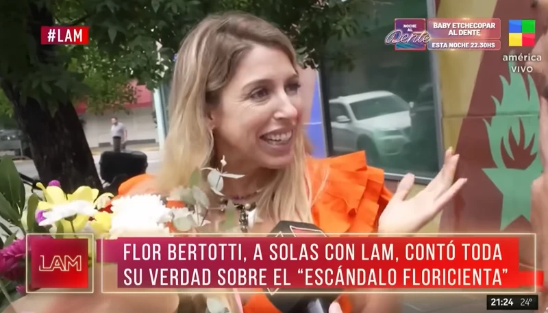 Flor Bertotti rompió el silencio y habló por primera vez sobre su cruce con Cris Morena