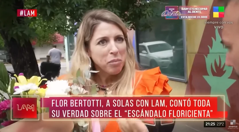 Flor Bertotti rompió el silencio y habló por primera vez sobre su cruce con Cris Morena