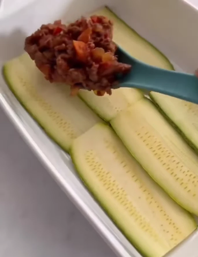Lasaña de zucchini