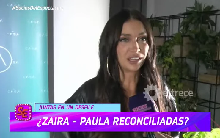 Zaira Nara dejó bien en claro que no quiere saber más nada con Paula Chaves