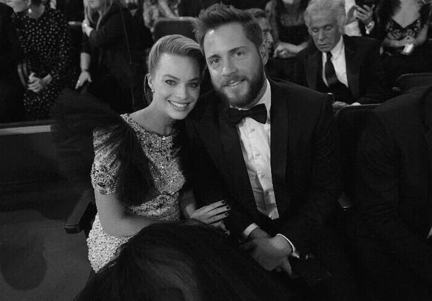 Margot Robbie y su marido Tom Ackerley