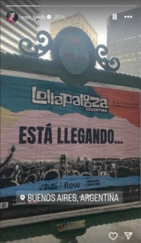 El posteo de Ross Lynch