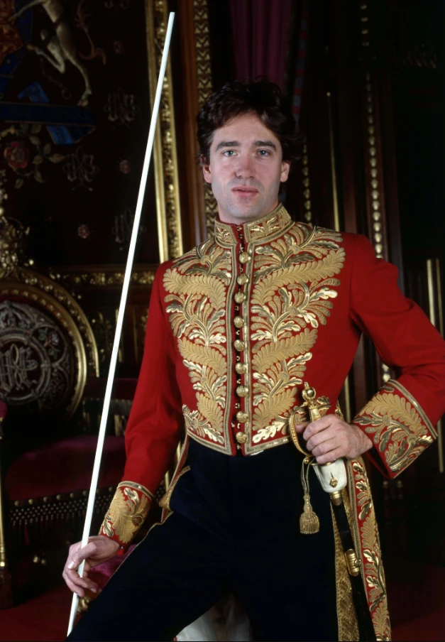 El marqués David Cholmondeley en su juventud. El matrimonio sería una farsa. Foto X