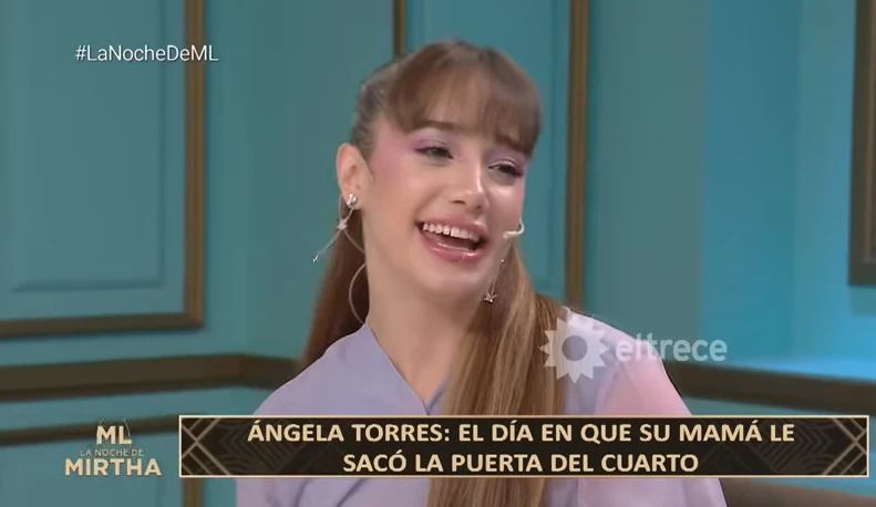 Ángela Torres contó cómo era su vínculo con su mamá, Gloria Carrá, cuando era una adolescente rebelde