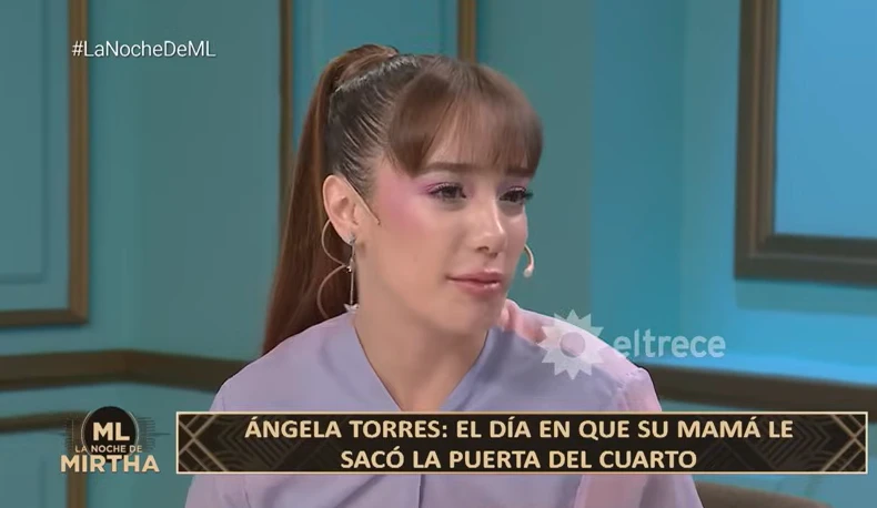 Ángela Torres contó cómo era su vínculo con su mamá, Gloria Carrá, cuando era una adolescente rebelde