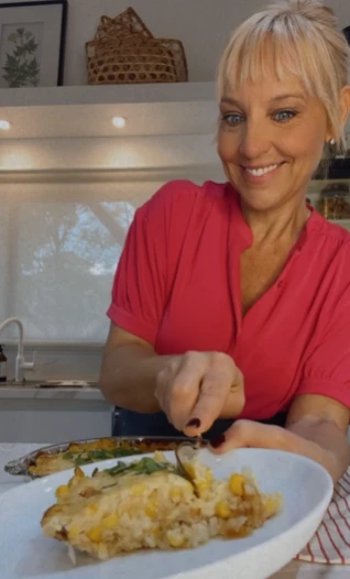 La receta de la tarta de choclo con base de papa de Jimena Monteverde