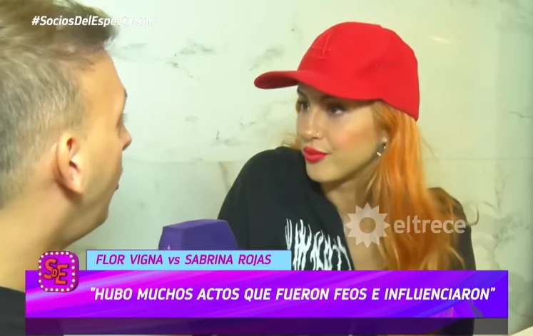 Flor Vigna aseguró que habló con Luciano Castro antes de estrenar "Puedo solita"