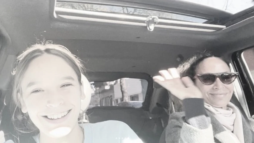 Ana Paula Dutil y su hija India Ortega