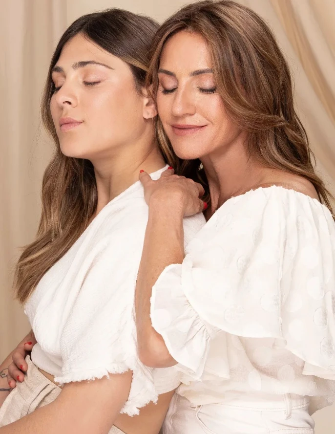 Eleonora Wexler con Miranda, su hija