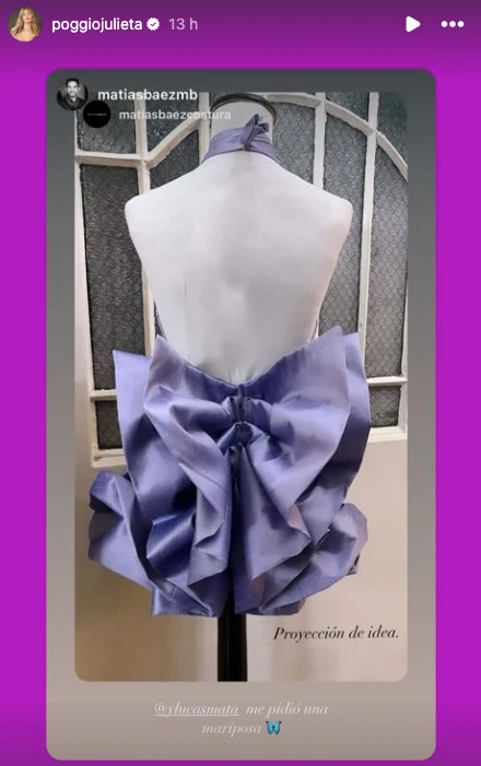 Vestido de Juli Poggio